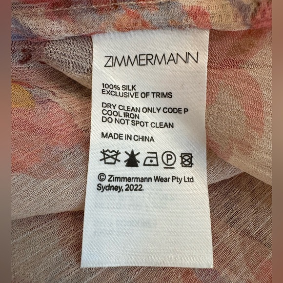 Zimmermann Silk Devi Floral Maxi Dress - Picture 13 of 15